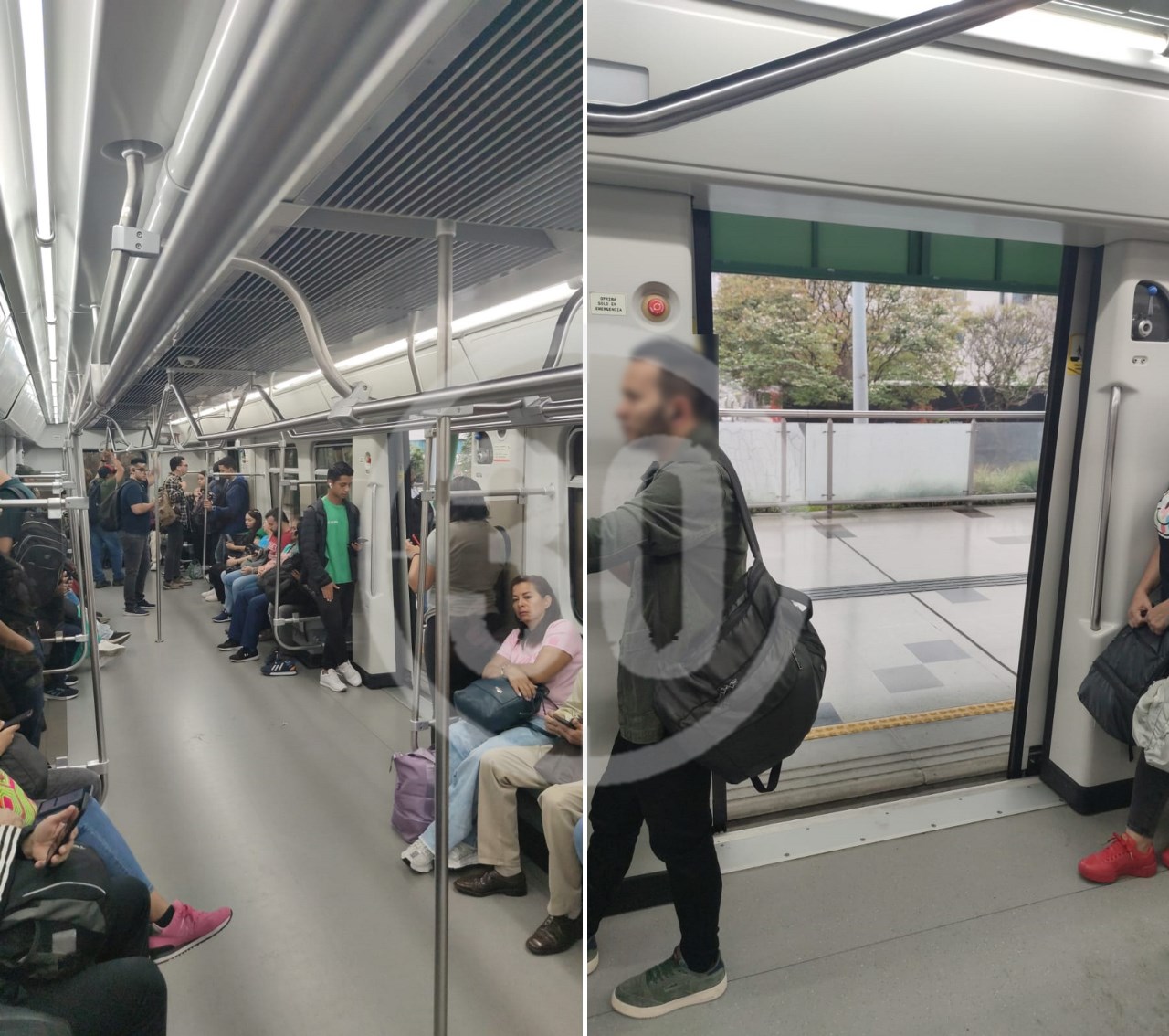 Usuarios reportan que en varios sectores del recorrido y en algunas estaciones de la Línea A están dejando parados por varios minutos los trenes ¡Ármese de paciencia!