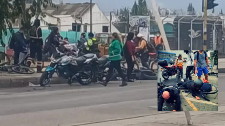 Conductor se dio a la fuga tras atropellar a dos personas en Av. Mutis ...