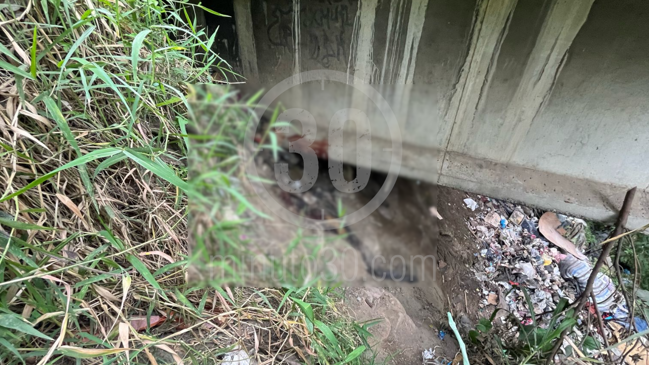 Cuerpo sin vida con un mensaje fue encontrado en Caldas