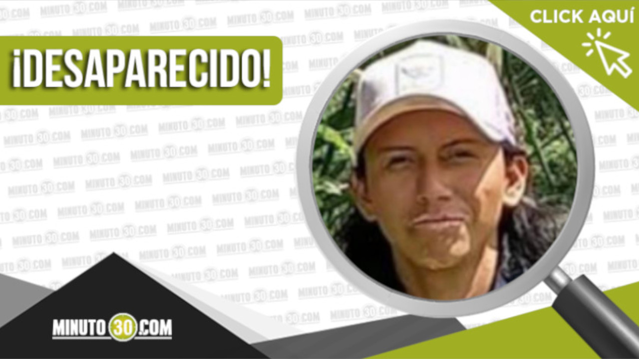 Keny David Paz González está desaparecido