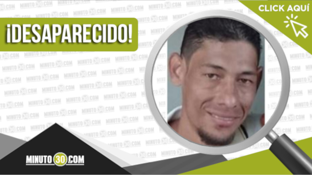 La familia de Edison Eduardo Espinosa Gallego lo busca desde el 19 de marzo