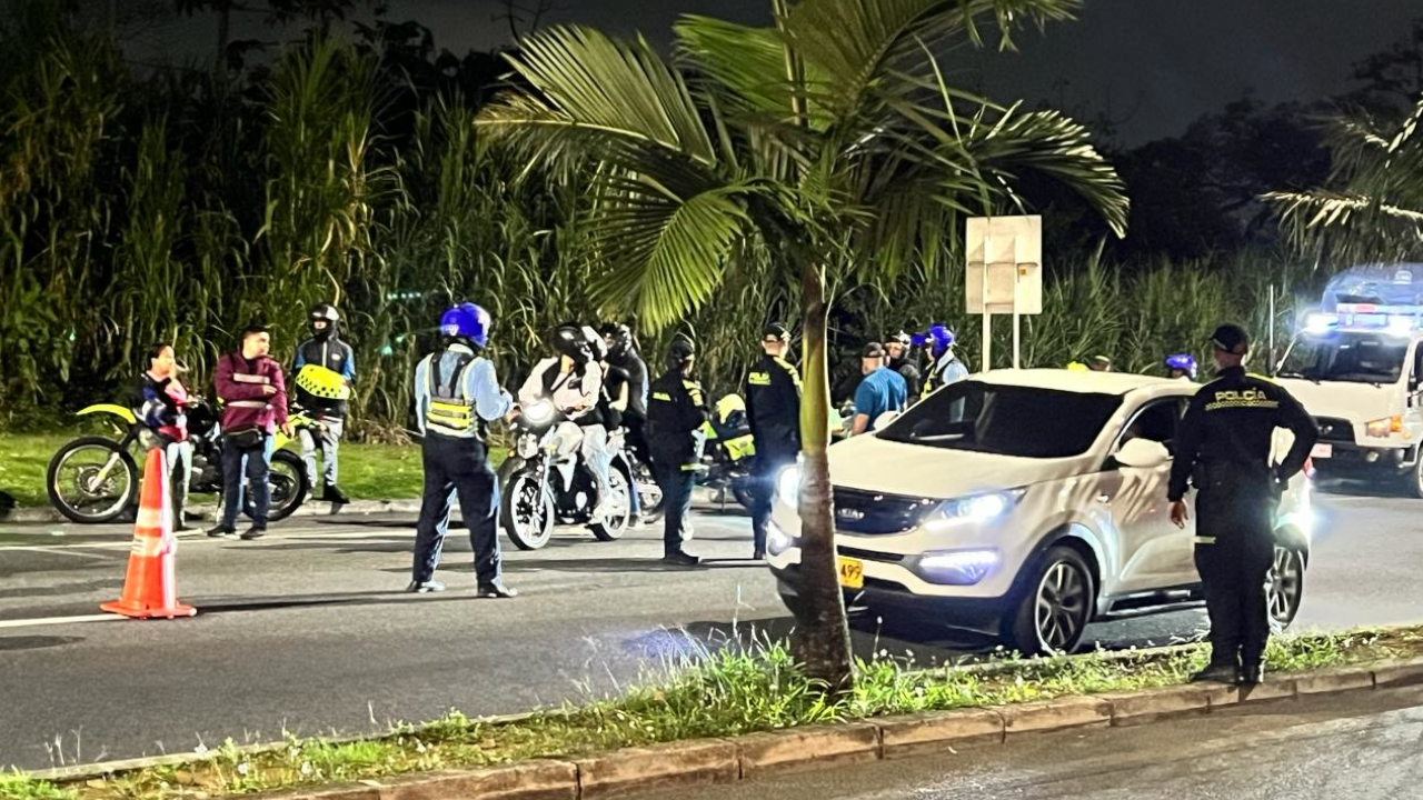 Nuevo puesto de control en la avenida Las Palmas