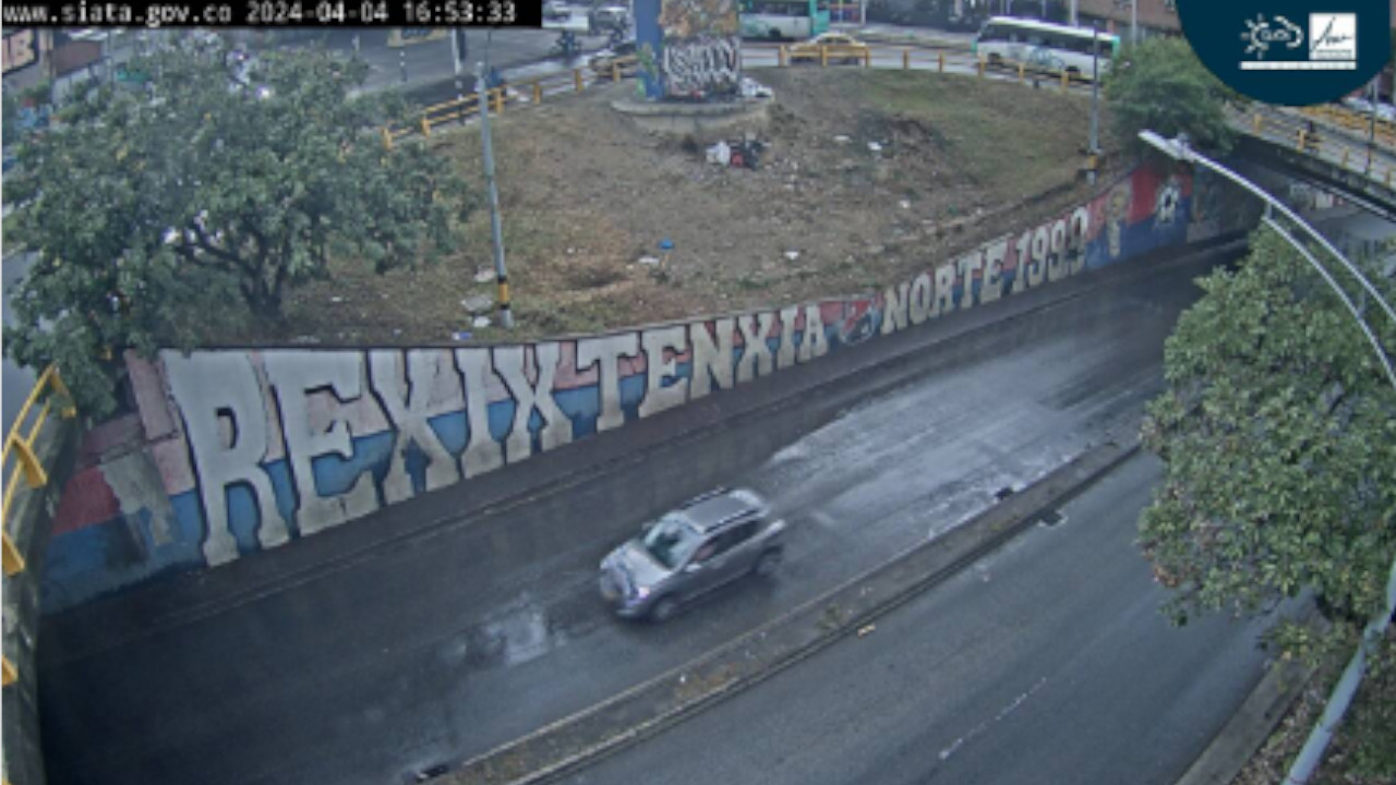 Reportan lluvias en todo Medellín 1