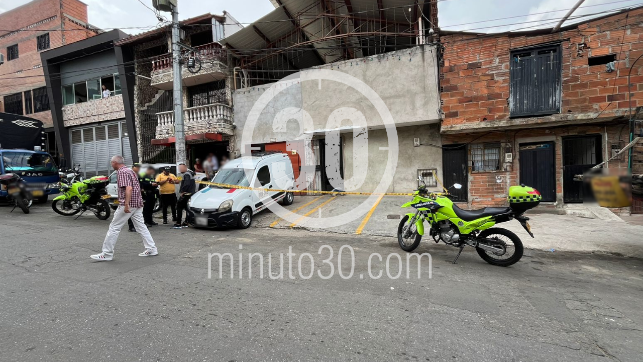 Sicario acabó con la vida de un hombre en Medellín