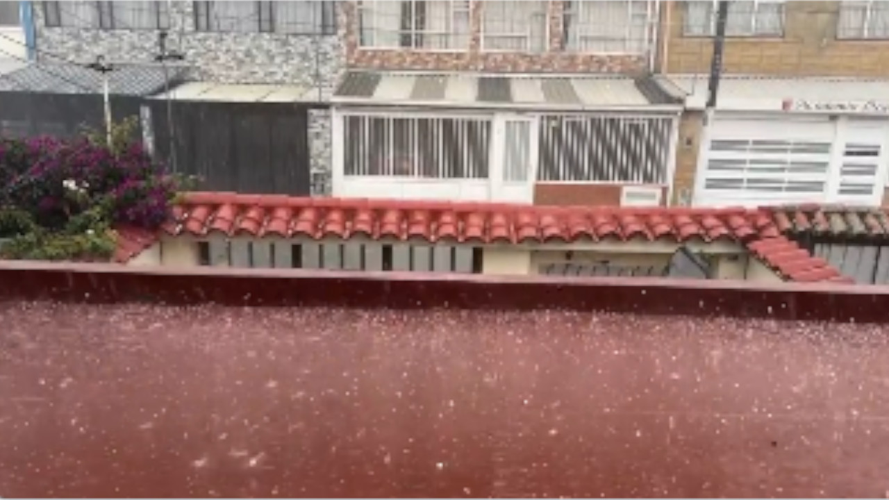 Tormenta eléctrica en Bogotá