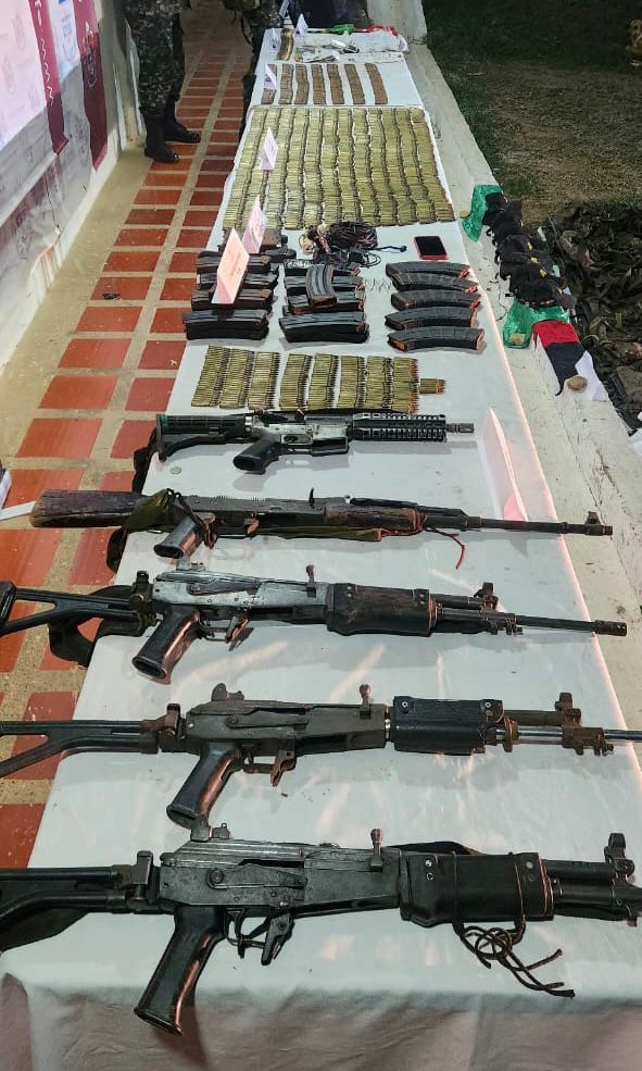 En combates de la Fuerza Pública, murió un integrante de las AGC en Cáceres