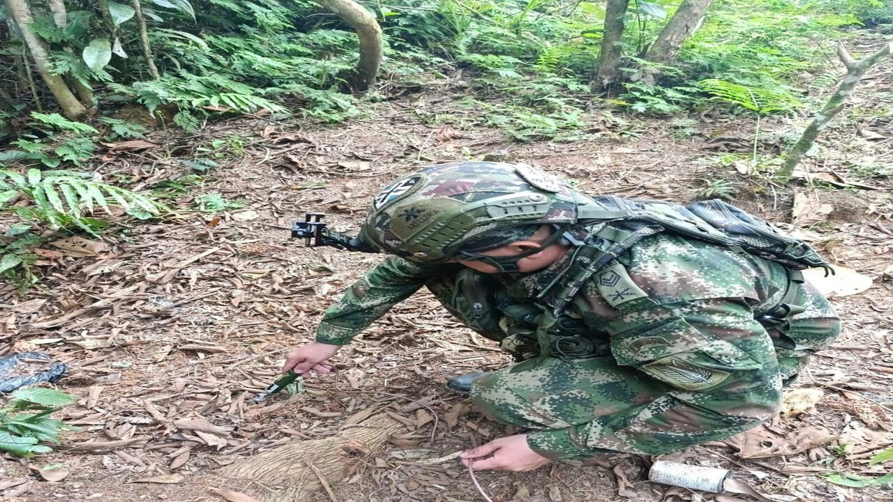 Desactivan dos artefactos explosivos improvisados del Clan del Golfo en Tarazá