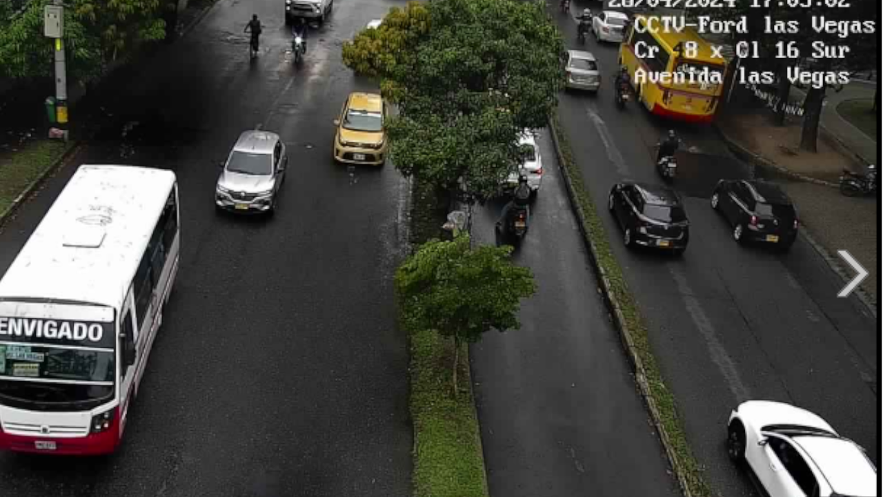 Tenga paciencia: hay un choque por el puente de la Aguacatala
