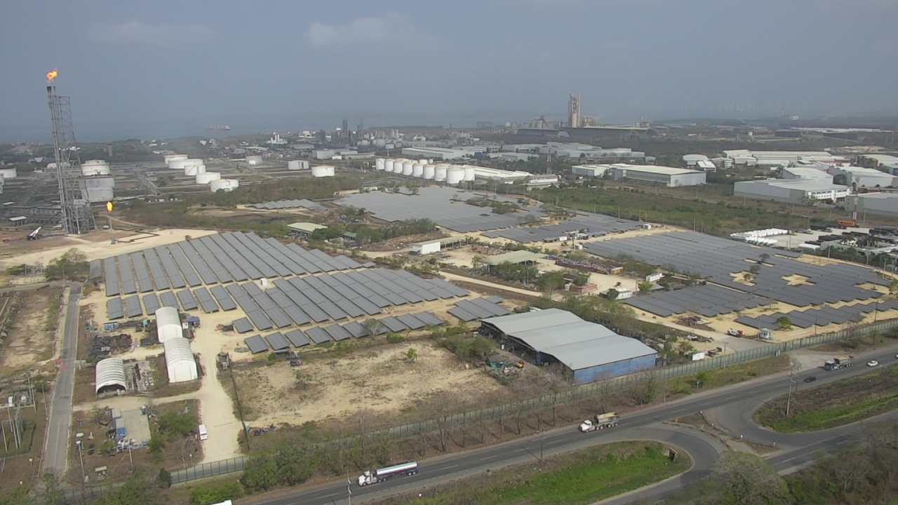 Primera granja solar en una refinería de Latinoamérica es de Ecopetrol