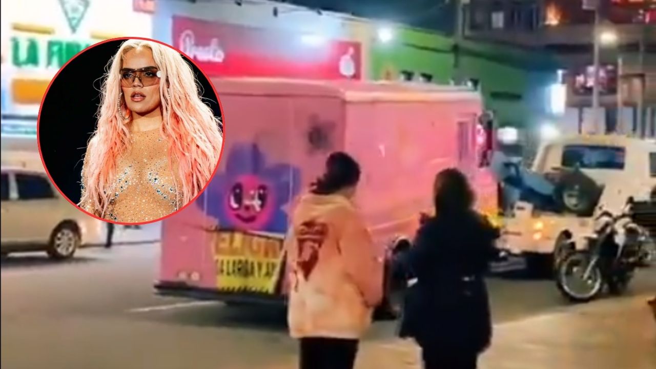 ¡Para los patios el 'Makinon'! A Karol G le inmovilizaron su carro promocional en Bogotá