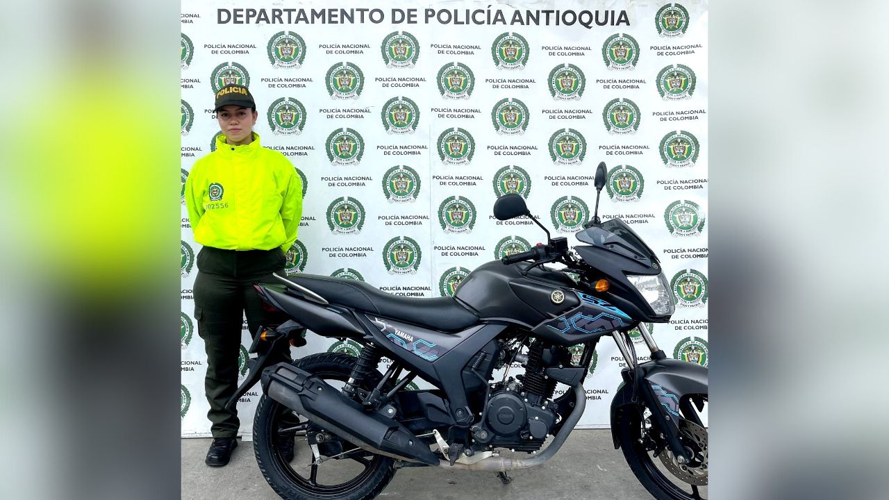 Tres motos recuperadas en Guarne, Santa Fe y Rionegro