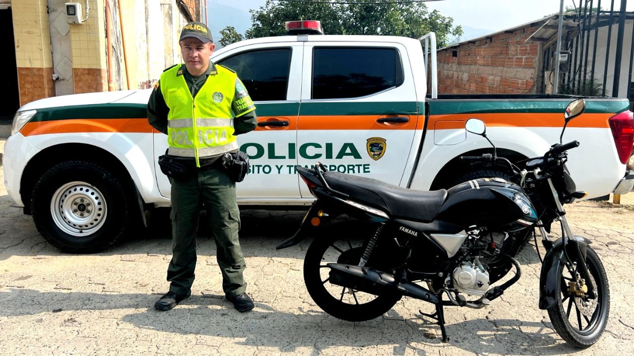 Cuatro motos recuperadas en diferentes municipios de Antioquia