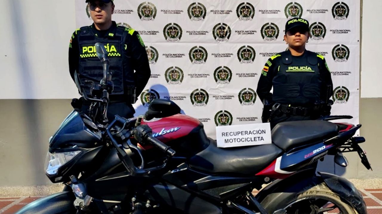 Cuatro motos recuperadas en diferentes municipios de Antioquia