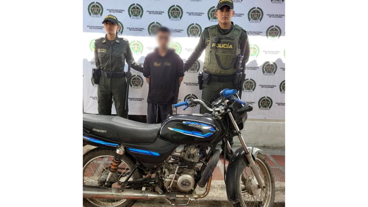 Cuatro motos recuperadas en diferentes municipios de Antioquia