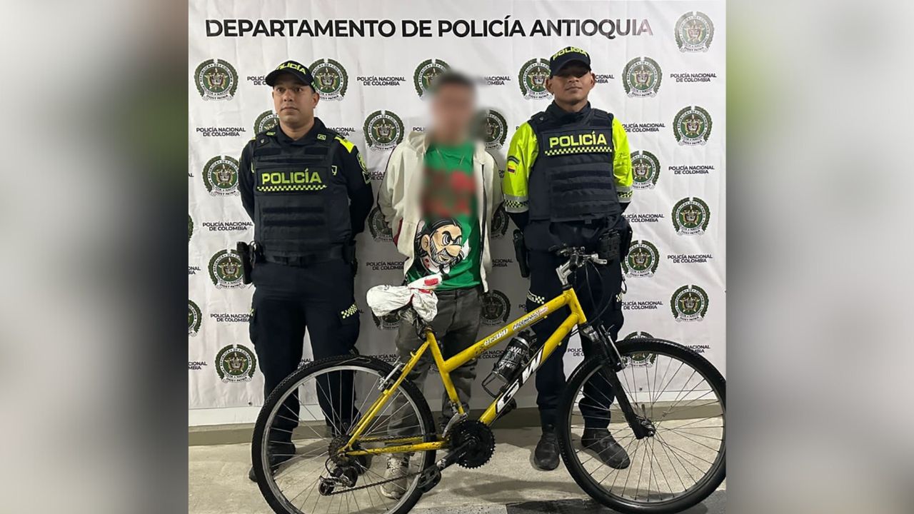 4 motos que habrían sido hurtadas en Medellín fueron recuperadas en estos municipios de Antioquia