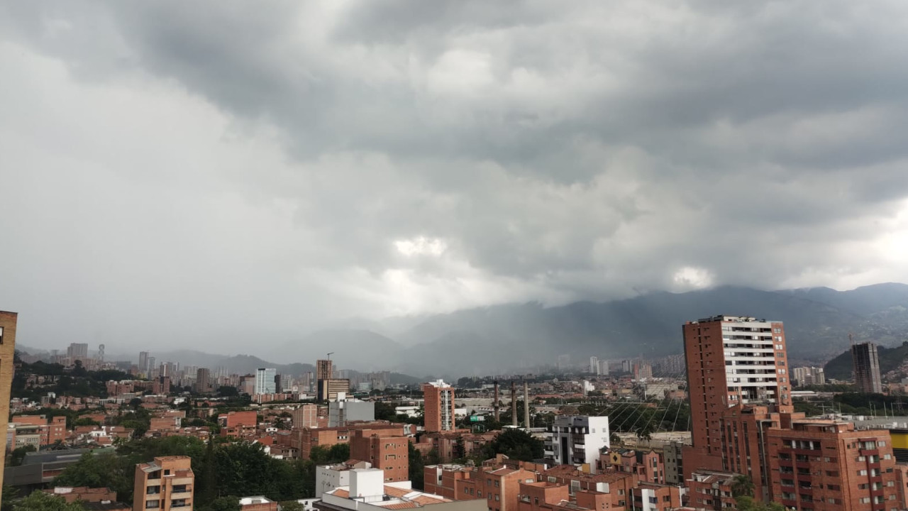 ¡Sequito en el Norte! Reportan lluvias en el sur del Valle de Aburrá