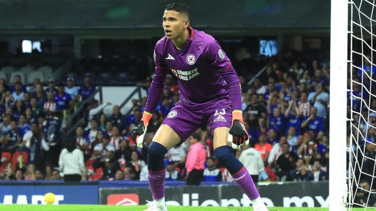 Kevin Mier subcampeón en el primer semestre con Cruz Azul