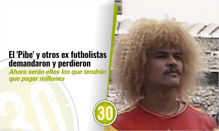 ¡Fueron por lana! Ex futbolistas demandaron, perdieron y ahora serán ellos los que tendrán que pagar millonarias sumas 2 12 Pibe 1