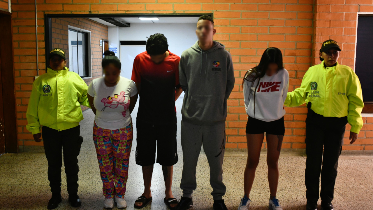 40 mil dosis de estupefacientes y cuatro capturados en Medellín