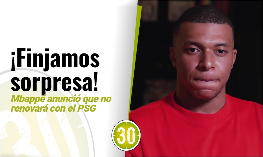 “No voy a renovar”: Mbappé no va más con el PSG 1 8 Mbappe