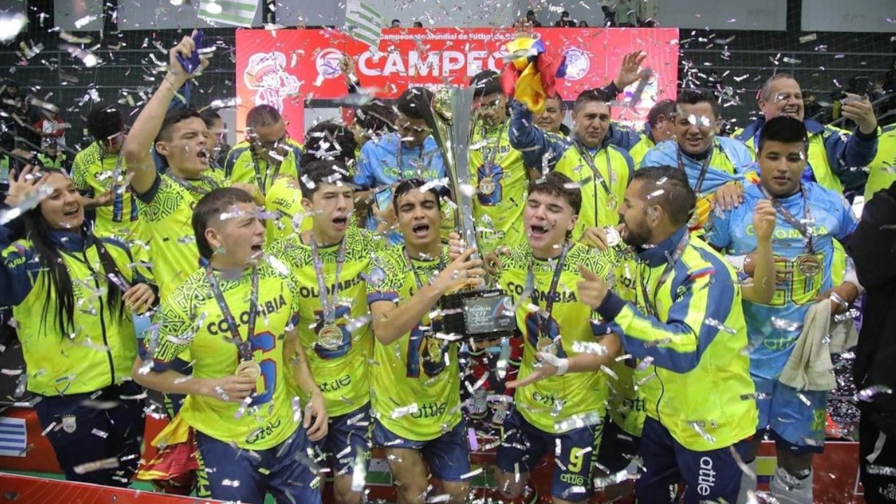 Colombia, campeón del Mundial Sub 17 de Fútbol de Salón