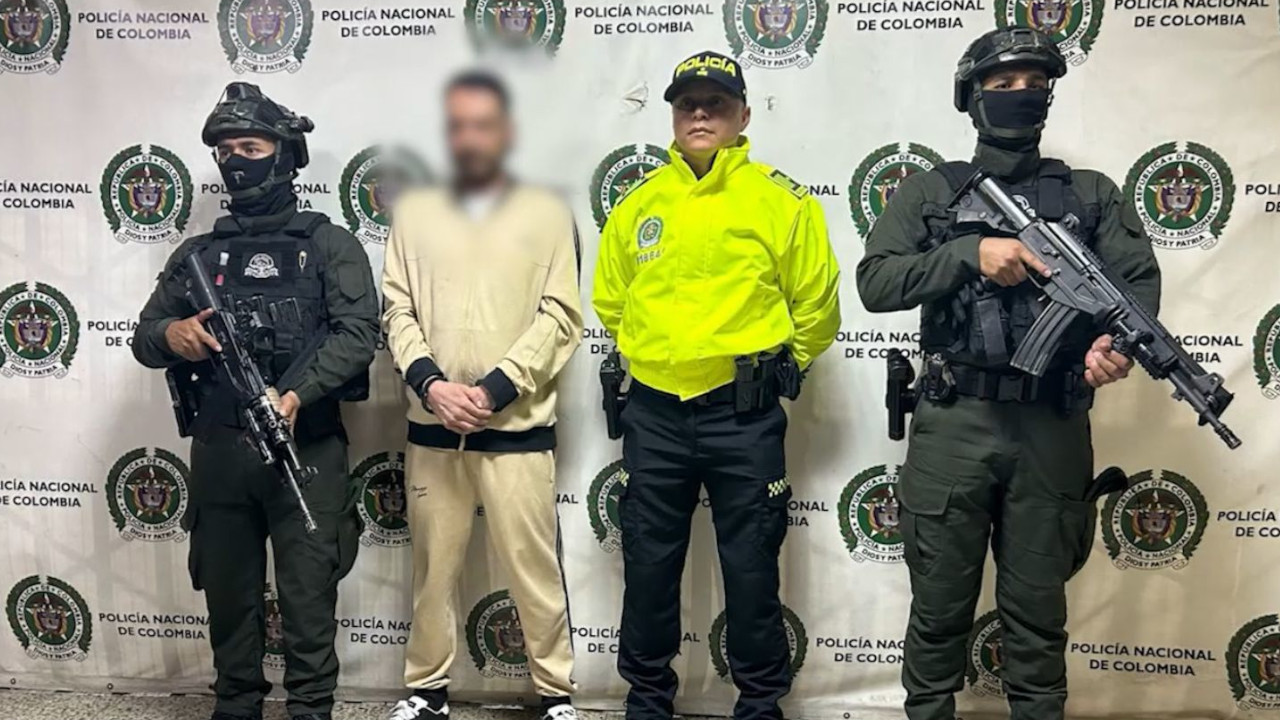 Autoridades entregaron detalles de la captura de alias ‘Rayo’ en Envigado