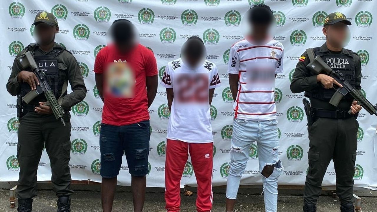 En Quibdó capturan a tres extorsionistas que exigían entre 6 y 50 millones de pesos a las víctimas