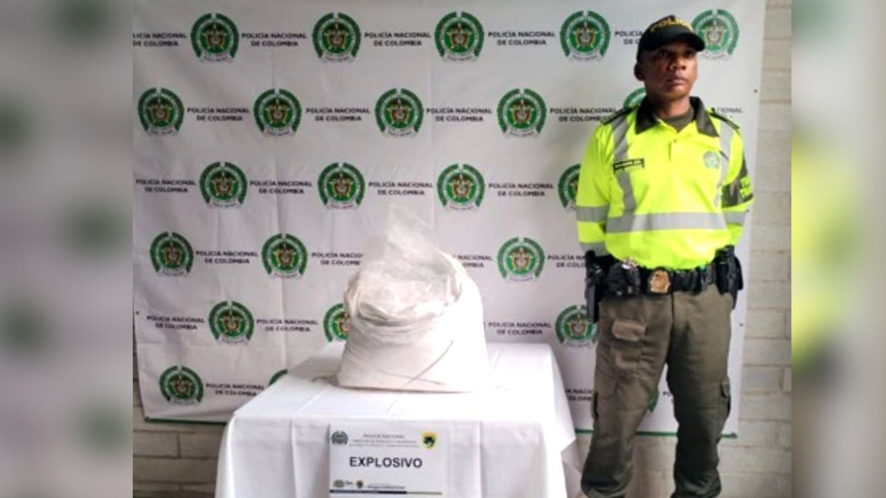 Incautan 25 kilos de clorato de potasio (explosivos) en Santo Domingo