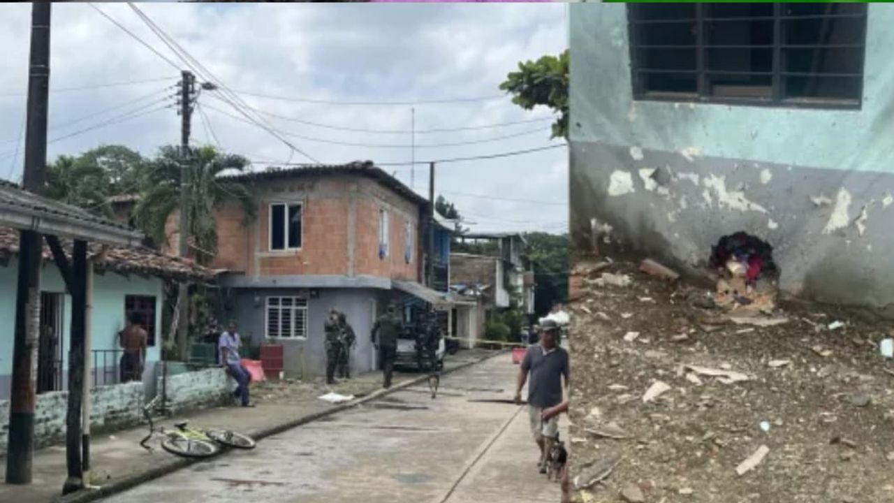 Atentado con artefacto explosivo en subestación de Policía de Potrerito, Jamundí