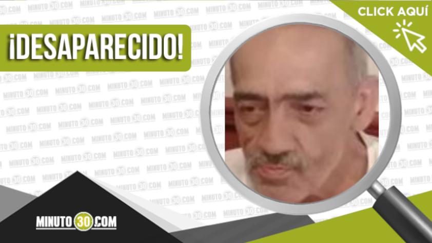 ¿Lo ha visto? Edgar Hernando Manrique Chica está desaparecido