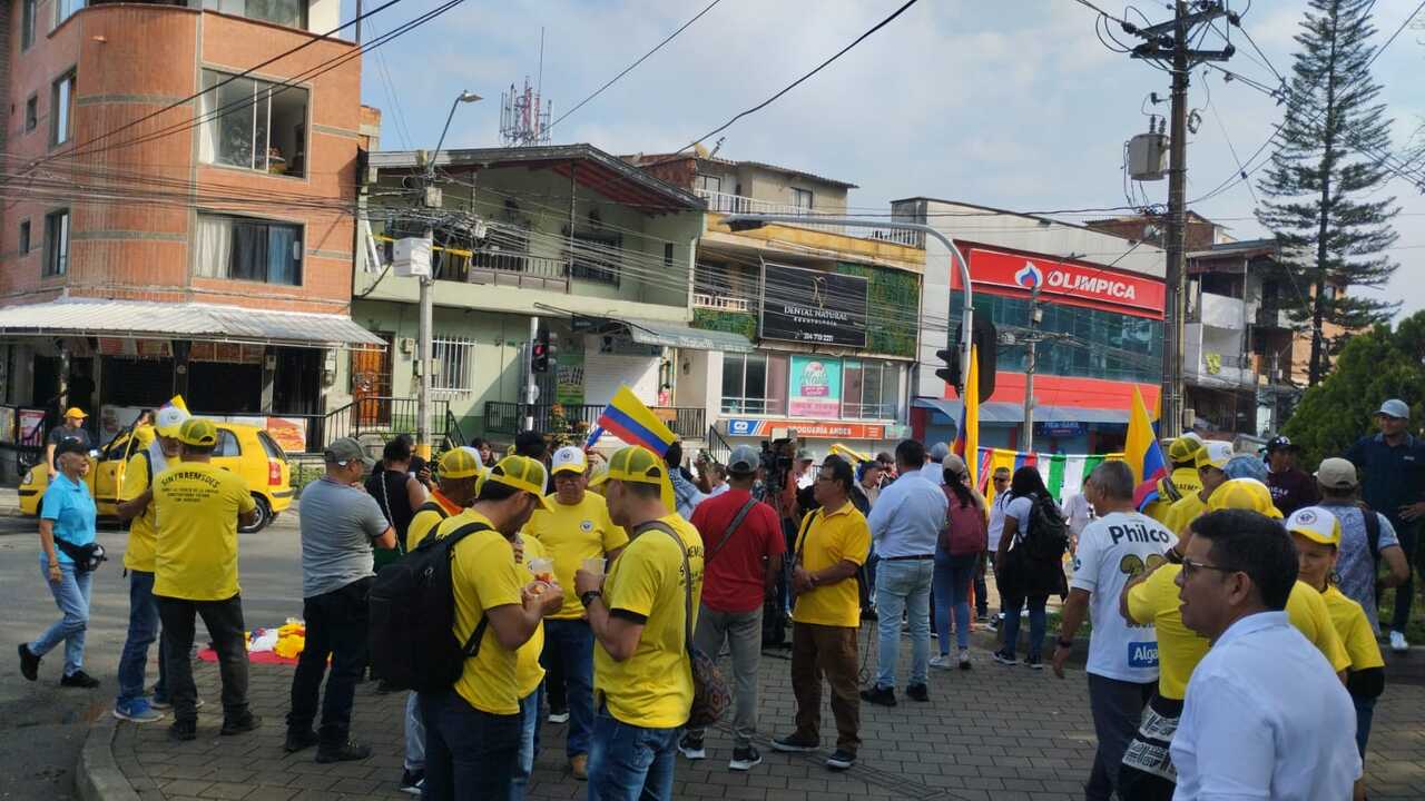 Marchas primero de mayo: Así transcurren en Medellín