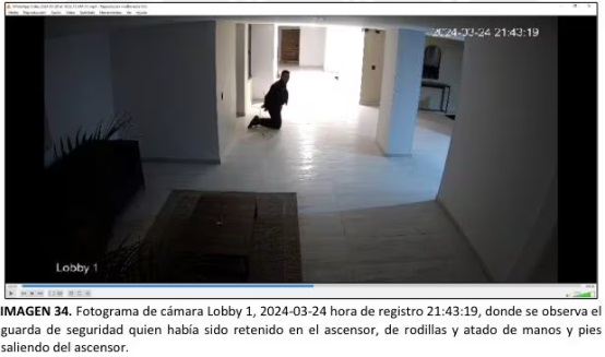 Hombres armados irrumpieron en el edificio donde vive el abogado de Olmedo López.