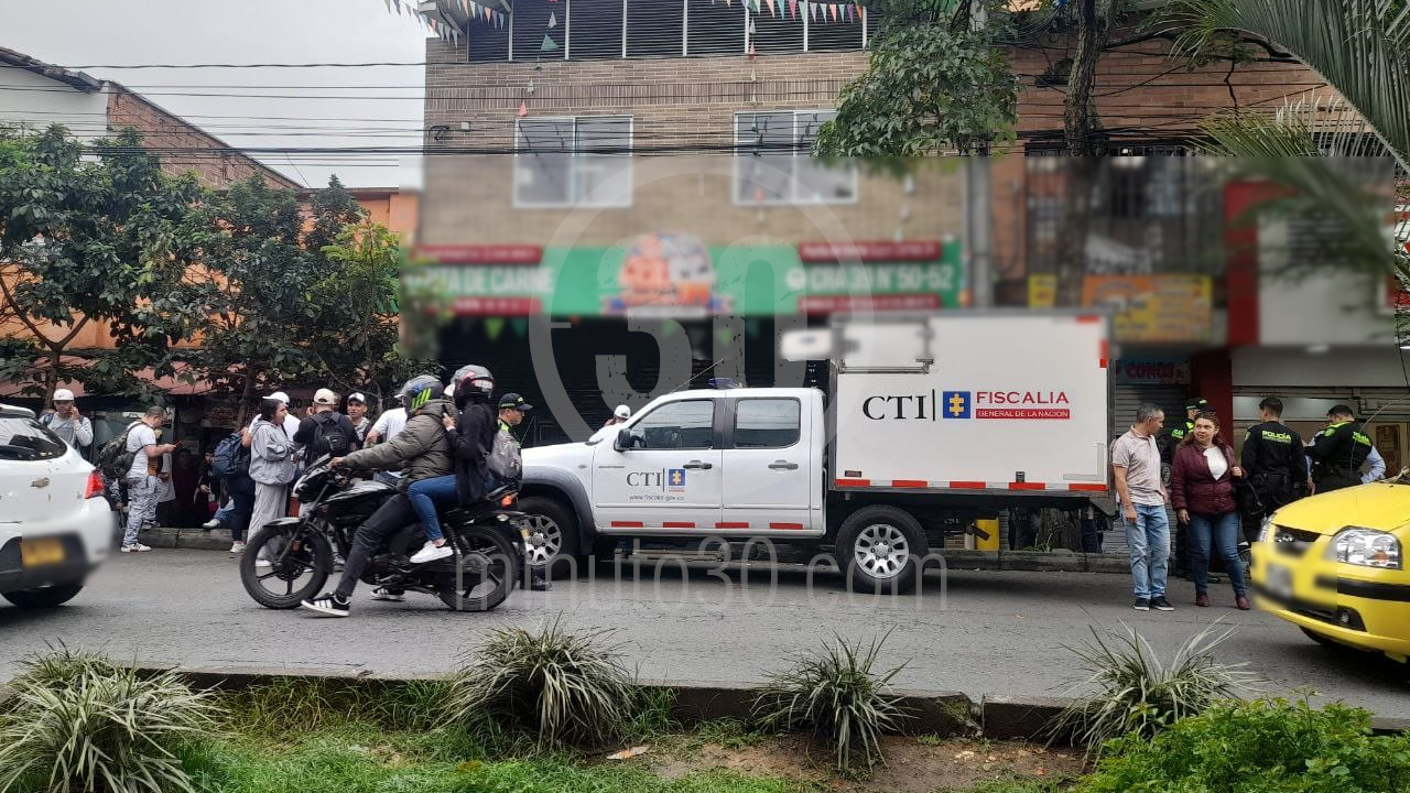 Intento de robo en carnicería de Medellín deja un muerto