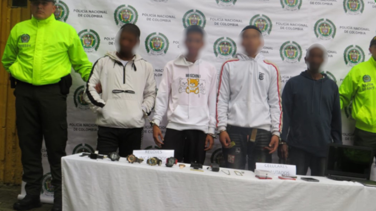 Cuatro de ‘Los Heliconios’ fueron enviados a prisión por secuestros y hurtos en Antioquia