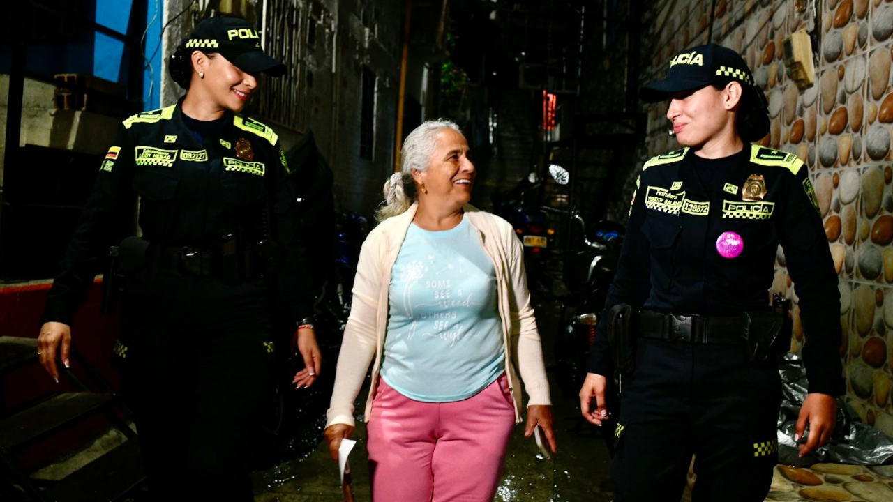 Mil policías desplegarán un operativo especial por la celebración del Día de las Madres en el Valle de Aburrá