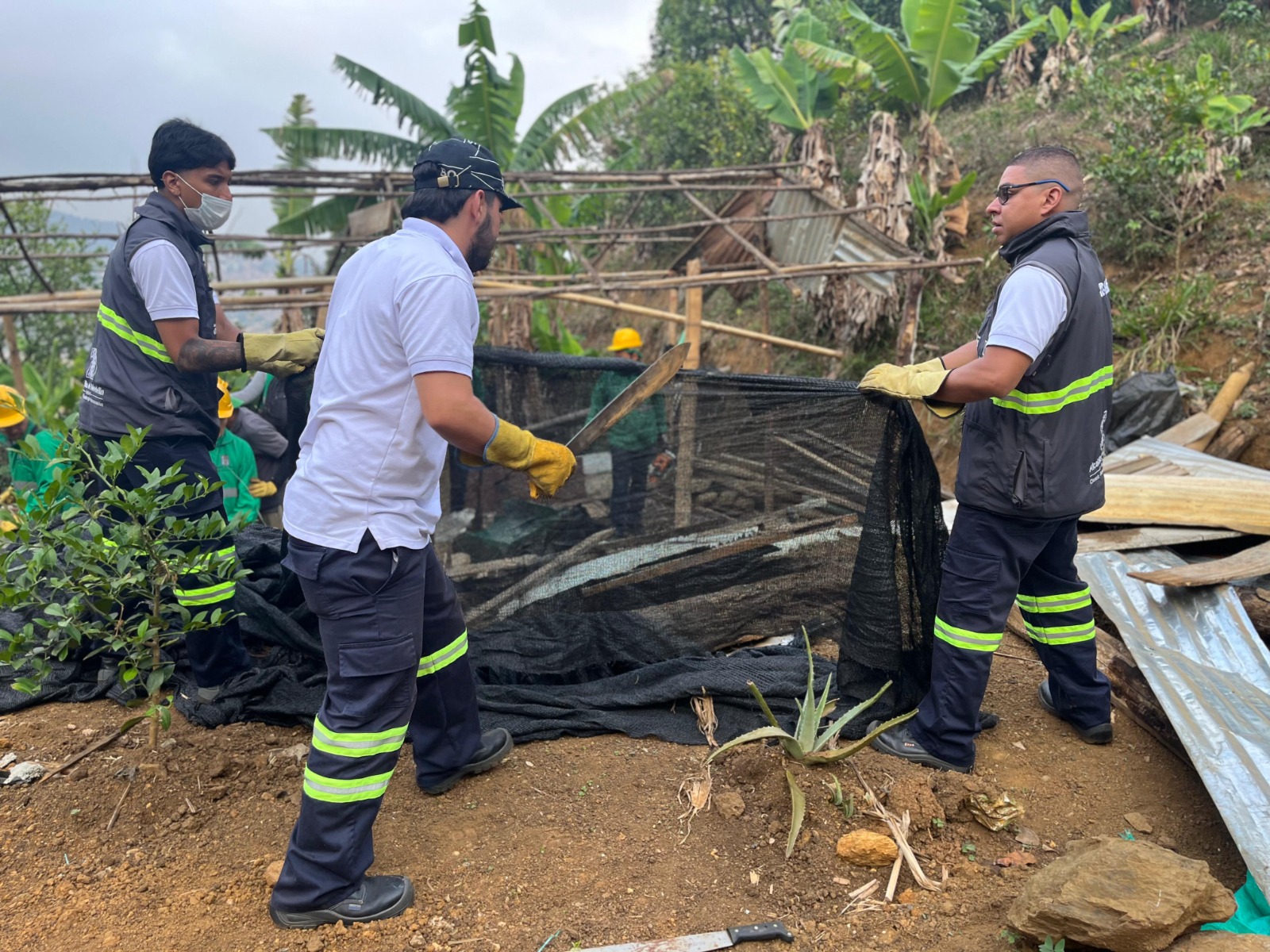 Diligencias contra loteo ilegal en Medellín