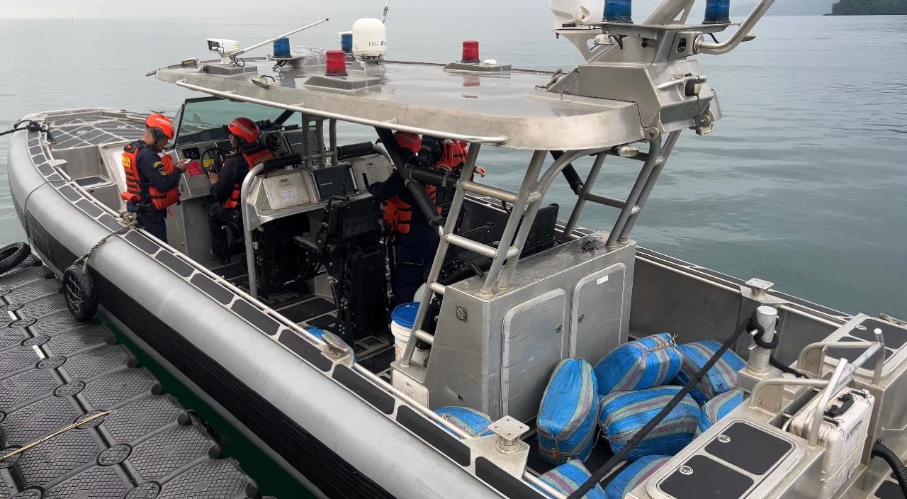 Incautados 903 kilogramos de marihuana en el Pacífico colombiano