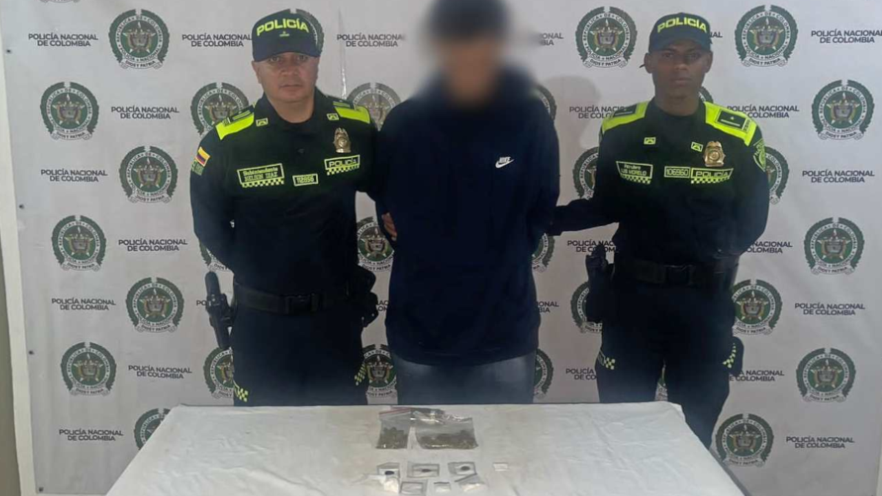 Capturan a tres hombres por tráfico de drogas en Antioquia