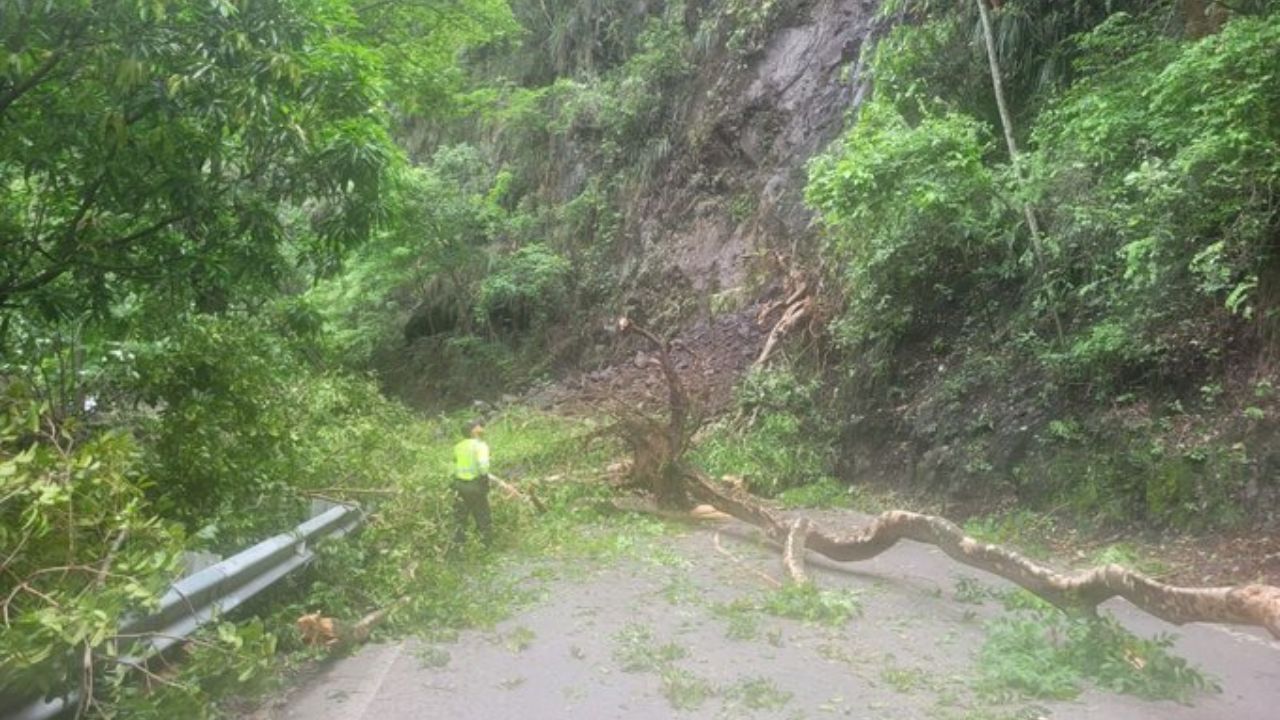 Por derrumbe: Cierre total en la vía La Mansa-Primavera, sector Sinifaná en Antioquia