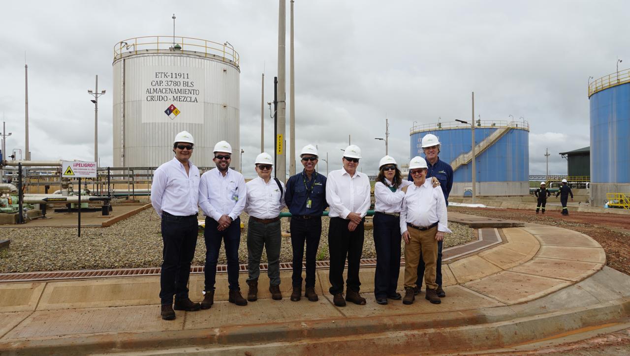 La Junta Directiva y el presidente de Ecopetrol visitaron los campos Rubiales y Caño Sur