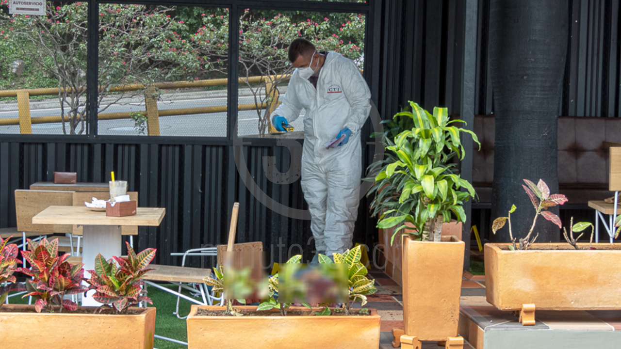 Levantamiento del cuerpo ultimado en el mall del Indio