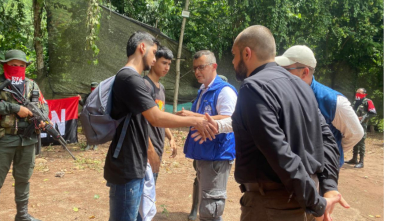 ¡Liberados! Dos menores de edad que habían sido secuestrados en el Catatumbo