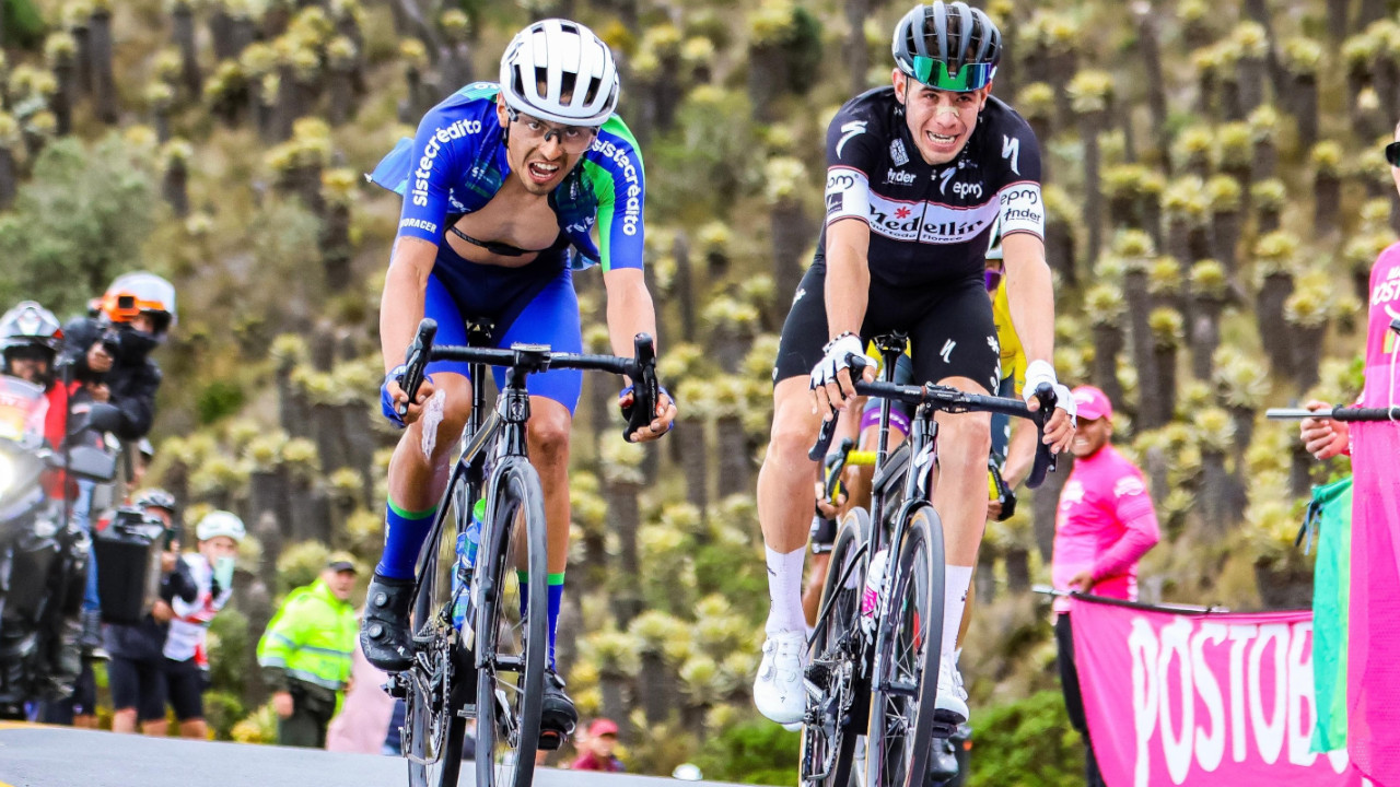 Cierre de la vía Primavera - Alto de Minas por la Vuelta a Colombia