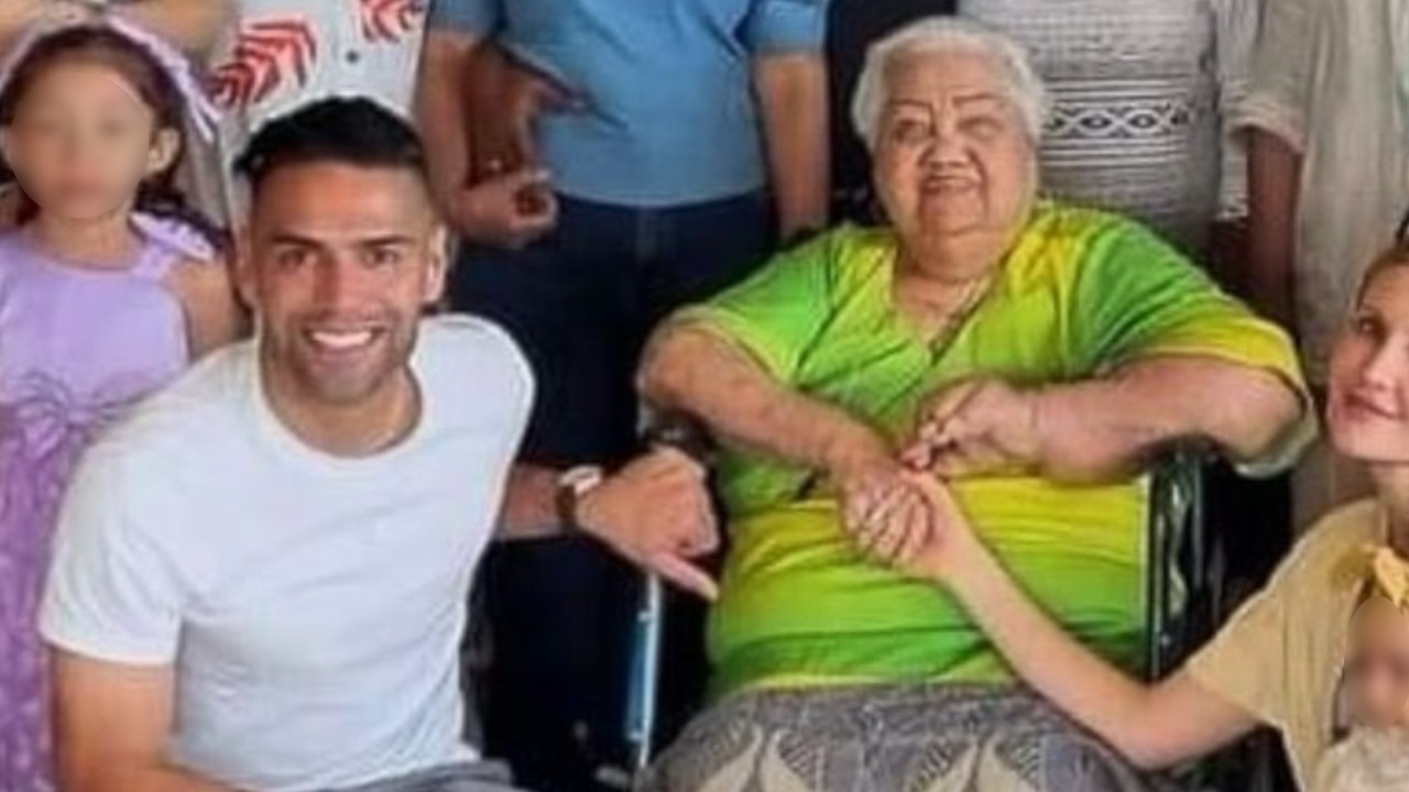 ¡El ‘Tigre’ Falcao está triste! falleció su abuela paterna