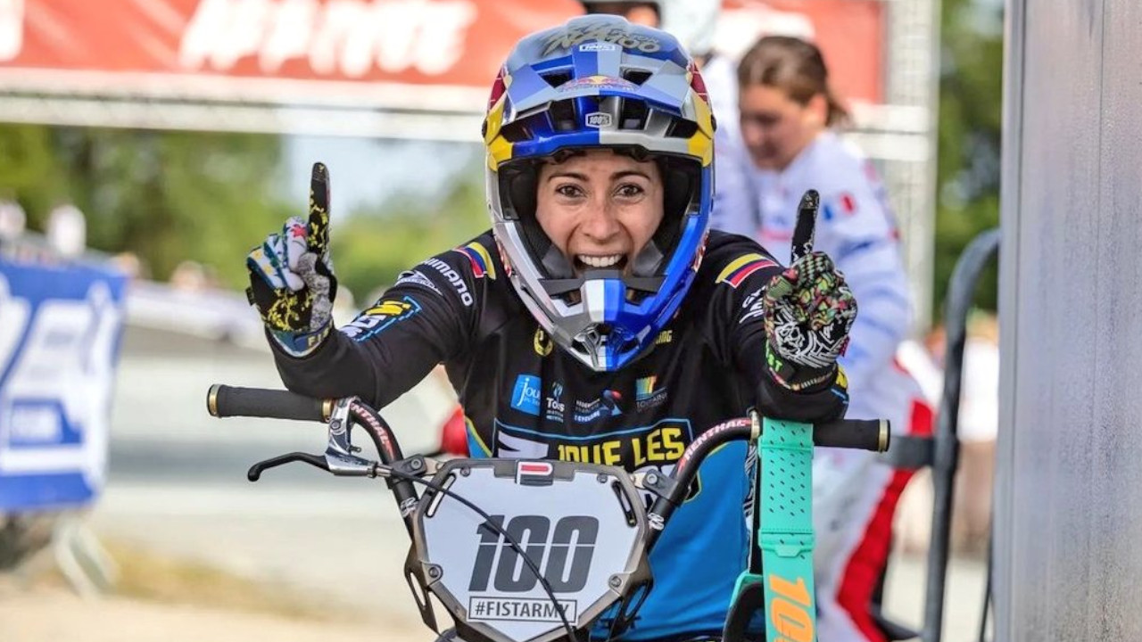 La reina del BMX, emocionada con sus cuartos Juegos Olímpicos