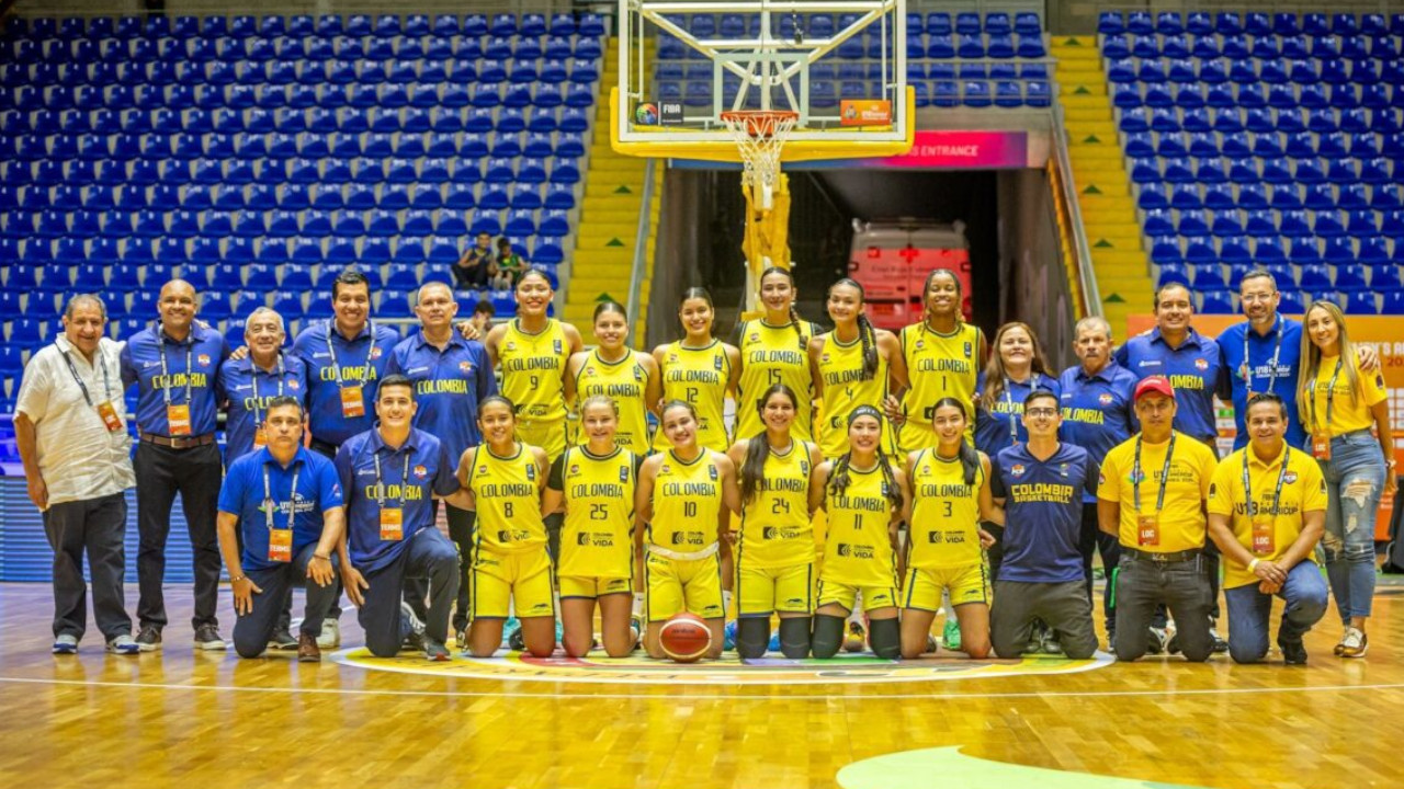 Primera victoria de la Selección Colombia Femenina de Baloncesto