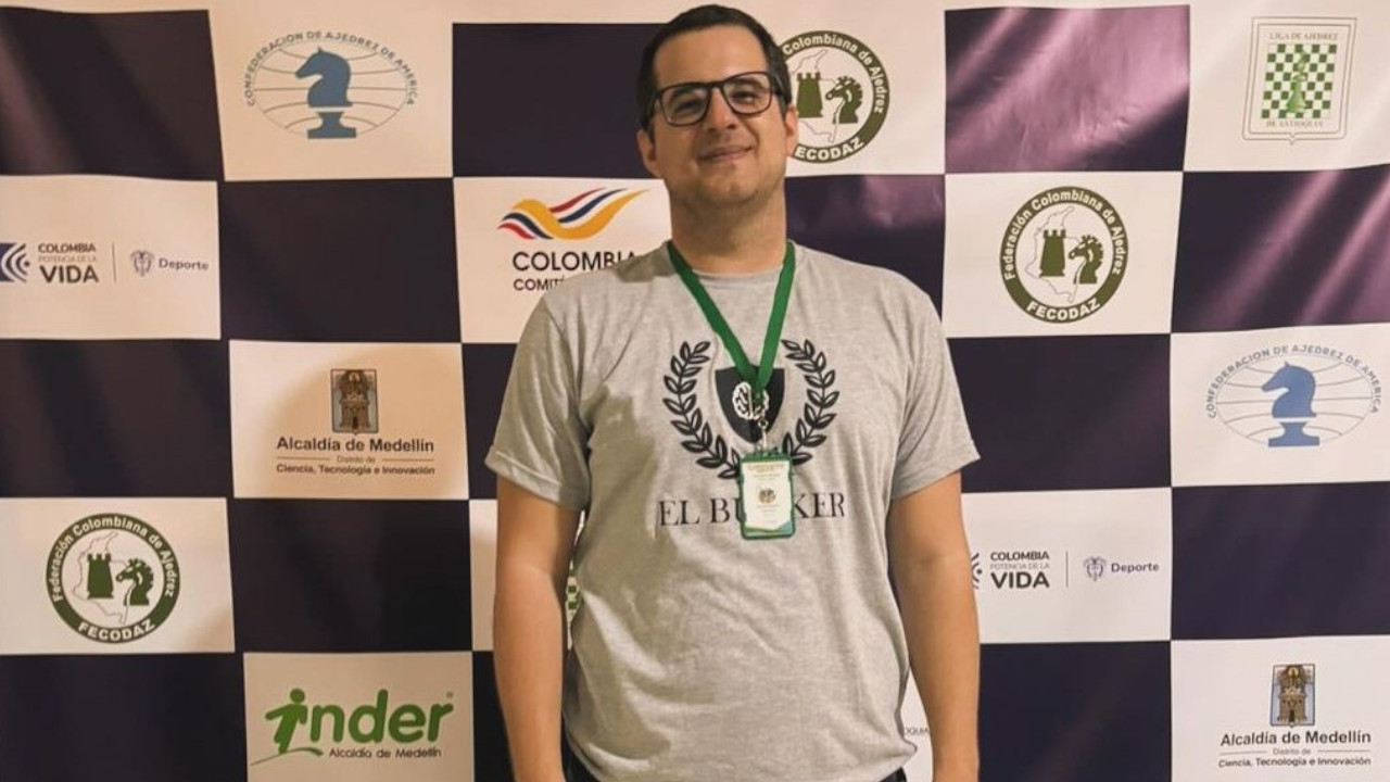 Con Roberto García, Colombia campeón continental de Ajedrez