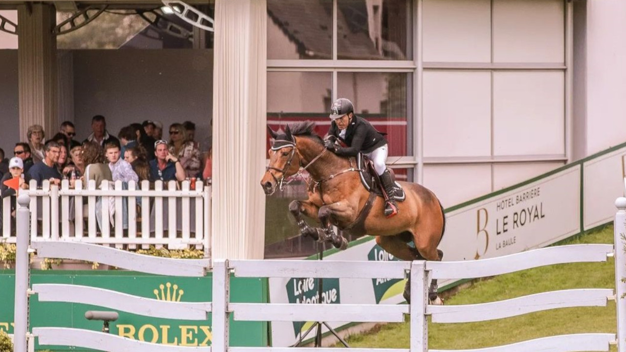 René López, fue elegido para representar en la hípica de París 2024