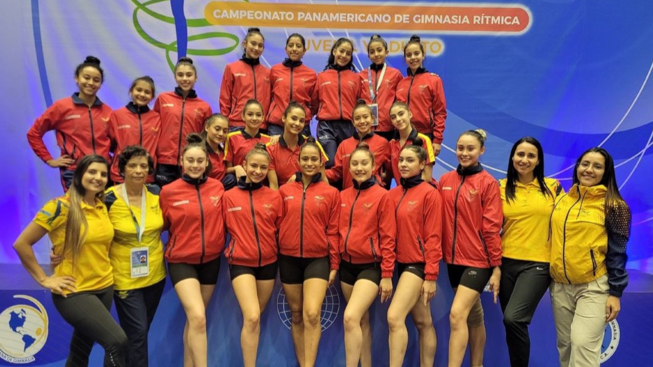 Colombia presente en el Panamericano de Gimnasia Rítmica