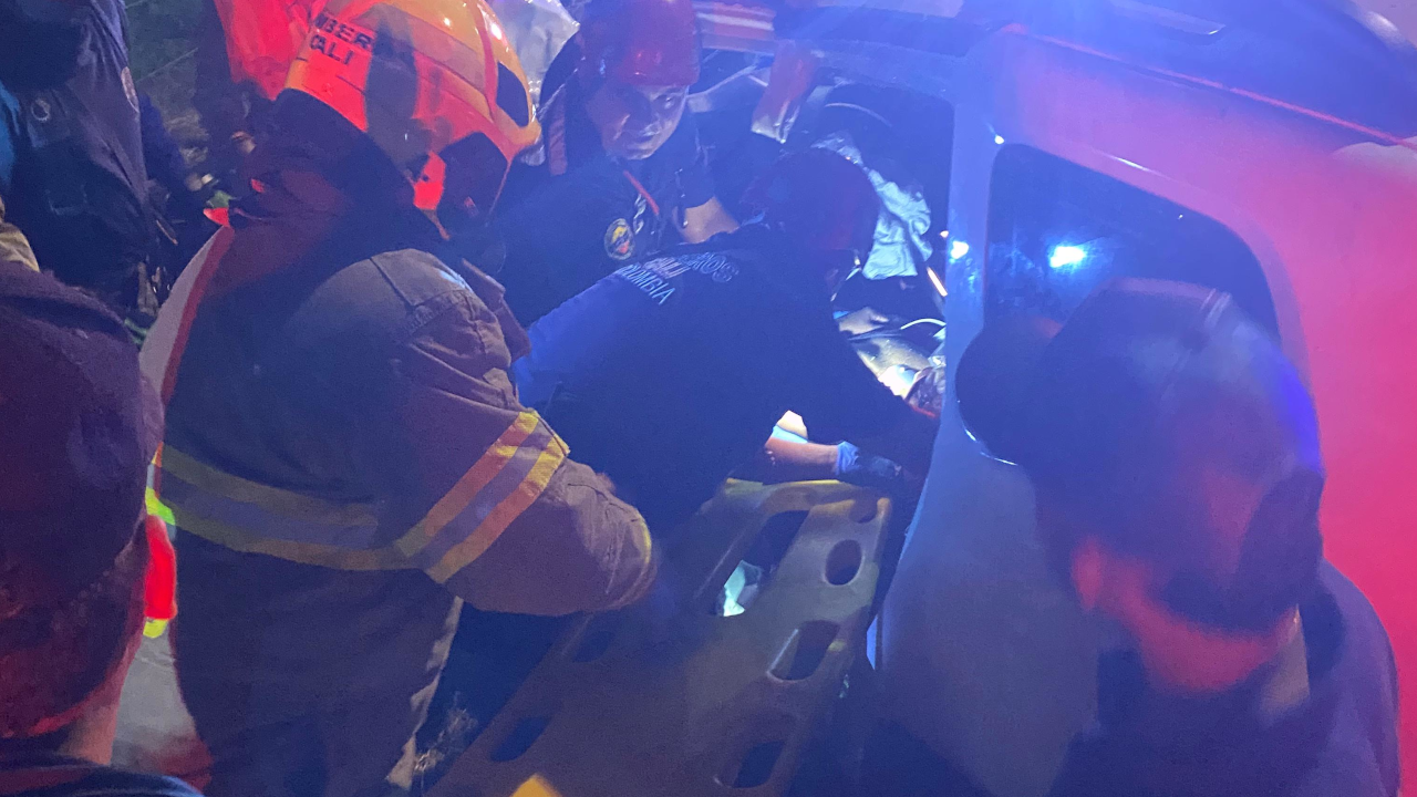 Accidente en la vía Puerto Tejada dejó una persona herida